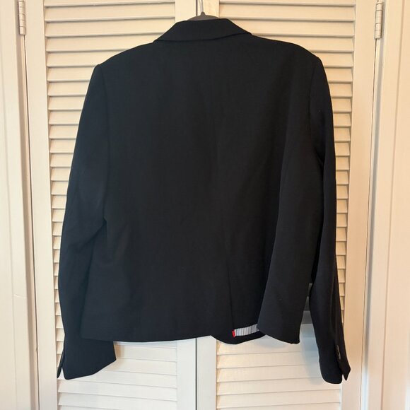 J. Crew women's blazer black XXL two button suiting - Picture 5 of 11